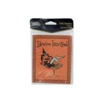 8 Pack bewitched Halloween party invitations | bulk buys