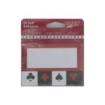 Card Night name tags/labels, package of 24 | bulk buys