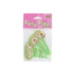 caribbean parrot 12 count party picks | bulk buys
