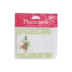 Christmas snowman place cards, pack of 12 | bulk buys