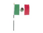 mexico 4x6 cloth flag x1 | bulk buys