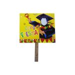 grad fiesta two sided yard sign | bulk buys