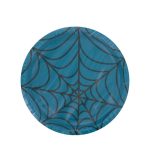 Turquoise spiderweb plates, pack of 8 | bulk buys