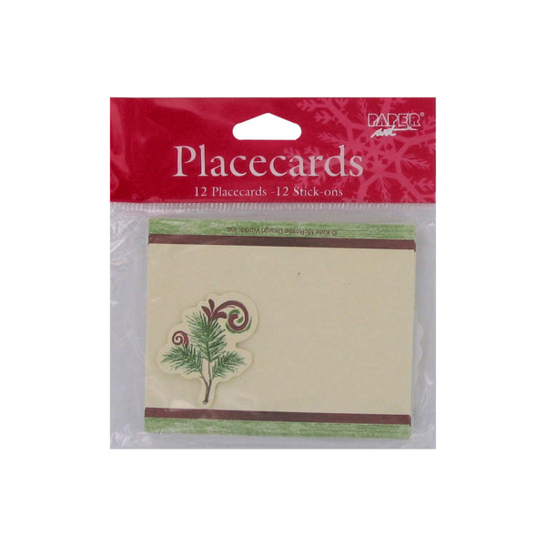 Woodland Holiday placecards, pack of 12 | bulk buys