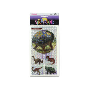 Choice of dinosaur sticker sheets | bulk buys