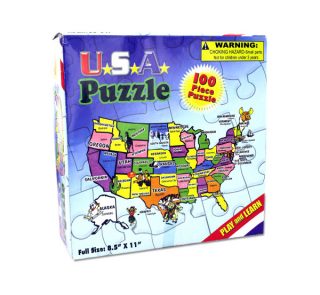 100-piece USA puzzle | bulk buys