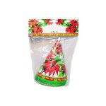 poinsettia 8 party hat | bulk buys
