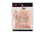 pink marble double light | bulk buys
