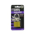 Long shank padlock with keys | sterling
