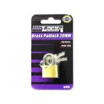 20 MM brass Padlock with keys | sterling