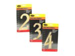 Brass house numbers (0-9) | sterling