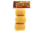 3 Pack 3 inch paint roller refills | sterling
