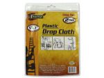 Plastic drop cloth set | sterling