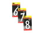 Metal house numbers (0-9) | sterling