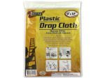 Drop cloth with disposable gloves | bulk buys