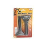 2 Piece scraper set | sterling