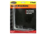 Shelf brackets with screws | sterling