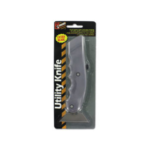 Utility knife with bonus blade | sterling