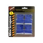 4 Pack miniature scrapers | sterling