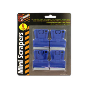 4 Pack miniature scrapers | sterling