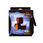 Portable CD and DVD organizer (assorted colors) | bulk buys