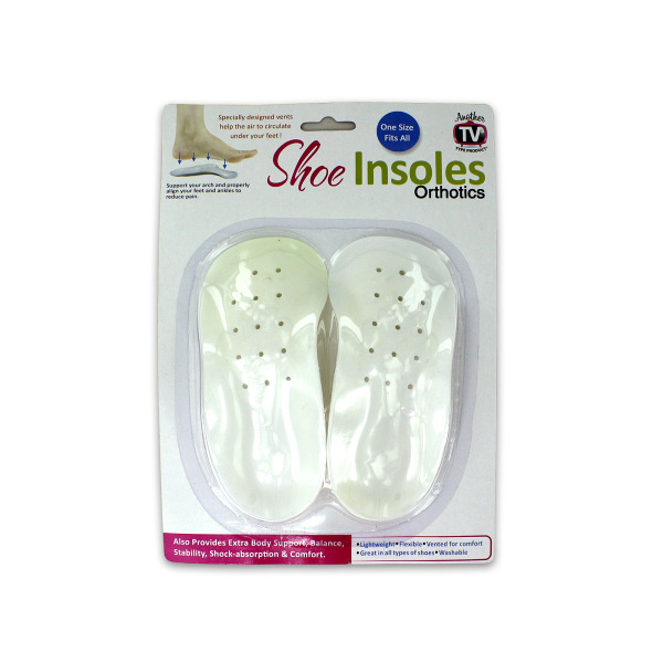 Orthopedic shoe insoles | as seen on tv