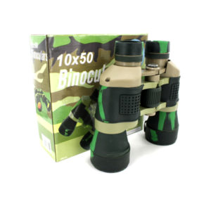 Camouflage binoculars with compass and pouch | bulk buys