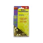 Brass thumbtacks | sterling