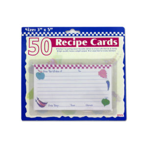 Recipe card set | bulk buys