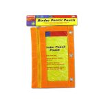 Binder pencil pouch | sterling