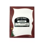 Christmas tree stationery with gold star | bulk buys
