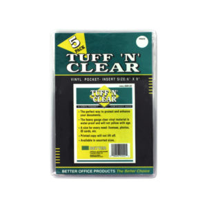 Tuff n Clear 6 x 9 vinyl pocket | bulk buys