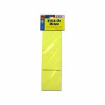 3 Pack stick-on note pads | sterling