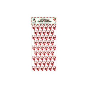 Santa stickers, pack of 50 | bulk buys