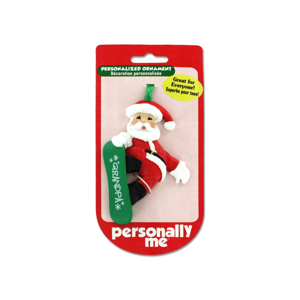 Grandpa Santa ornament | bulk buys