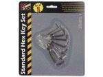 8 Pack sae hexagonal key set | sterling