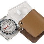 "2X2  Combination Magnifier & Compass With Leather Cover