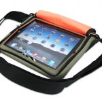 Padded Ballistic Nylon Hybrid Travel Case / Mini-Messenger Bag for iPad, Pad 2, iPad 3, iPad 4 (Olive Green)
