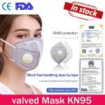 N95 Respirator Masks 6 Layers Reusable 3M Compatible