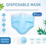 3 Ply Disposable Masks Prevent Coronavirus COVID-19
